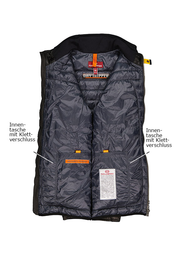 Parajumpers daunenjacke herren mikrofaser schwarz Clearance